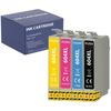 Ink Cartridge - Epson - 604XL - Pack of 4 - Black, Cyan, Magenta, Yellow - Compatible with WF-2950, XP-4200