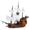 Hallisun Pirate Ship Building Blocks Large Ship Pirate Building Compatible Size Birthday Gift for Adults and Boys and Ages 1182 Pieces Set, Model,