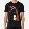 Cherry Blossoms Shiba Inu Premium T-Shirt S To 5XL Made In the AU/USA T-Shirt