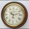 16" Vintage Nautical Wooden Franklin Murphy Oxford Style Wall Clock Home Décor