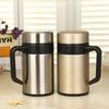 Stainless Steel Thermos Cup Gift Men'S Business Office Cup With Handle Filter Tea Cup
