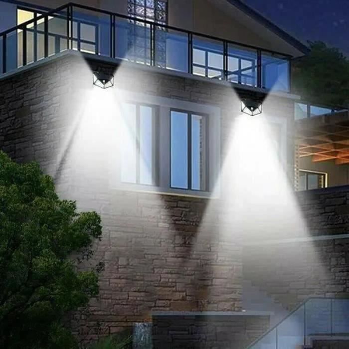 Outdoor Projector - 100 LEDs - Solar - Motion Sensor - 2 Pieces