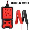 12V Automotive Car Relay Battery Tester Motor Battery Tester Battery Checker Analyzer