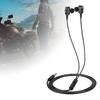 3.5mm Wired Earphones Stereo Headphones Comfortable Wearing In Ear Gaming Earbuds(Black)