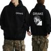 Hot Rapper DRAKE Vintage Graphics Printed Streetwear Autumn Winter Men Women Hip Hop Punk Sweatshirt Unisex Fleece Casual Hoodie