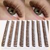 40D Grafting False Eyelashes Brown Individual Volume Lashes For Natural And Dramatic Look