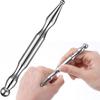 Acupuncture Pen Stainless Steel Deep Tissue Massager Dual Head Facial Reflexology Acupressure Bar for Body Meridian Relief Pain