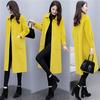 Women Coat Winter  Woollen Blends Coats  Autumn Winter Long Sleeve Casual Outwear Jackets Coat