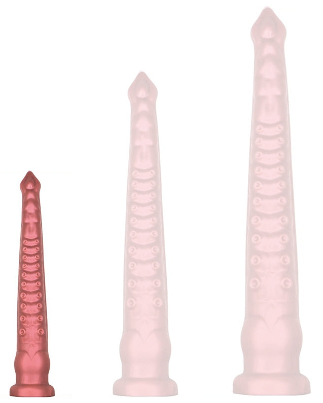 Oktoop S Dildo 30 X 4.5cm Red - Deepleasure - Unusual Dildos