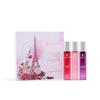 Pilgrim Women The French Love Collection Premium Aerosol Perfume Gift Set 3X17 Ml |Long Lasting | Eau De Parfum | Amber Fougere Fresh Scent