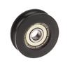 For Slide Door Window U Groove Roller Pulley 626 Bearing Steel Bearing Roller