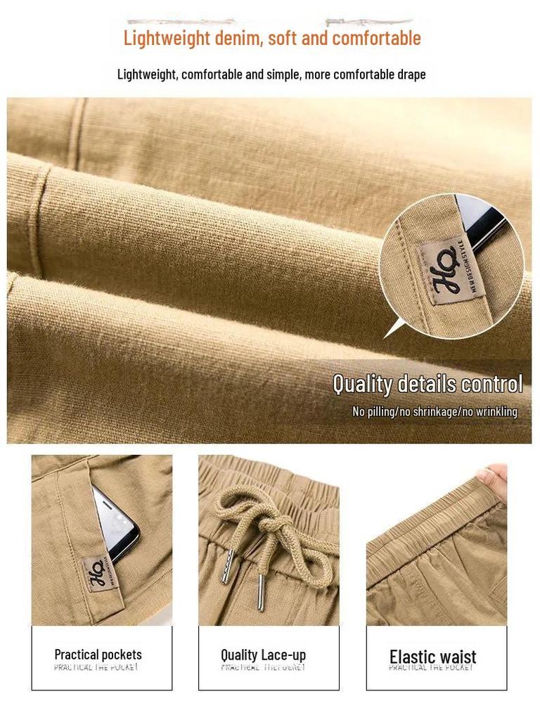 Women's Summer Wide-Leg Five-Point Shorts: Loose Fit, Plus Size, Flattering for All Figures, Versatile Casual Wear