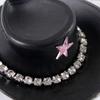 Small Animals Hats Hamster Mini Cowboy Hat Rhinestone Star Design Tiny Pet Hat Costume Accessories for Guinea Pig Rabbit