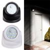 1 Pcs 360° Battery Operated Indoor Outdoor Night Light Garden Motion Sensor Security Led Light Lamp ZPG