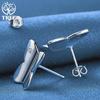925 Sterling Silver Butterfly AAA Zircon Stud Earrings Jewelry