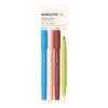 2-Way Marking Pen Set, 4-Color Assortment, KOKUYO ME KME-MPMT200-4S2
