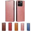 Magnet Buckle Flip Phone Case for Tecno Spark 20 10 Pro 20C 10C 8C Spark GO 2024 Pop 8 7 6 2 Pro Card Slots Leather Wallet Case