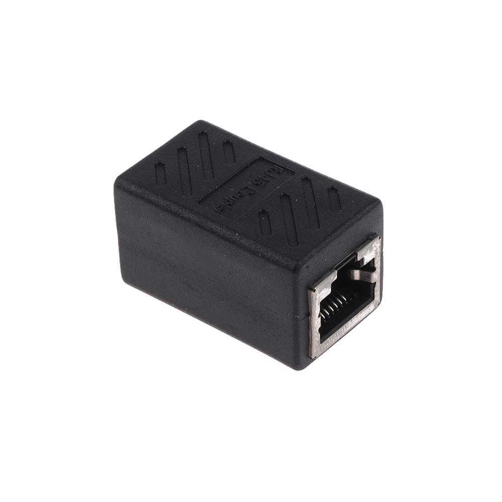 High Quality Connector Female To Female LAN Adapter RJ45 Converter Coupler Extender Network Cable