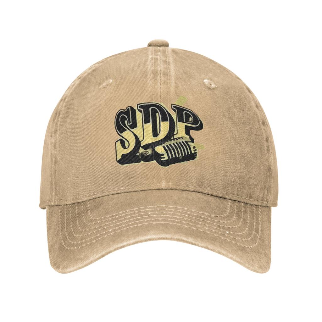 Sdp Band Music Singer Tour Sun Baseball Cap  Stylish Men Women Washed Trucker Hat DIY Running Baseball Caps Gift Idea