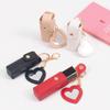 Red Hot Lip Balm & Lipstick Mini Pouch: Coin Purse & Keychain