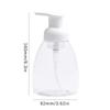 300Ml Plastic Bottle Foam Pump Bottle Cleaning Bottle Hand Sanitizer Shampoo Dispenser Soap Liquid Bottle