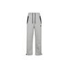 Drawstring Fleece Knit Sports Pants Men Bottoms Dark-Grey FB8013-063