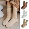 Fleece Lined Crew Socks for Women Cozy Soft Warm Thick