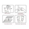 50pcs Patches Adhesives Kinoki Detox Foot Patches Pads Body Toxins Feet Slimming Cleansing Herbal Adhesive