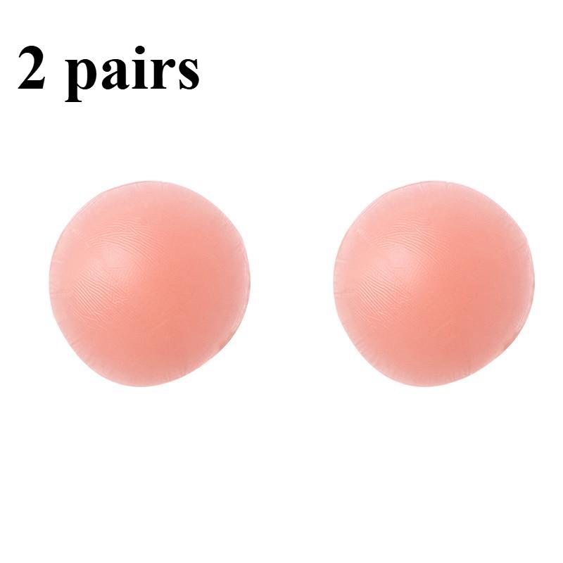 Silicone Breast Nnipple Covering Bra Natural Color One Size Nipple Sticker Underwear