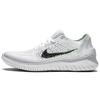 New Free Rn Flyknit 2018 White Pure Platinum Women's 942839-100
