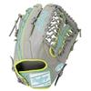 Rawlings CLOUD METAL GR5FHCY70 Baseball Throw HOH® Glove, Soft, Outfielder's, Gray/Mint, 13-inch, Left-Handed