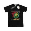 Looney Tunes Mens Tweety Pie Christmas Fair Isle T-Shirt