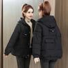 Winter Jacket Women's Parkas Thicken Overcoat Parka Down Cotton Coat Bread Clothes Korean Version Loose Outwear