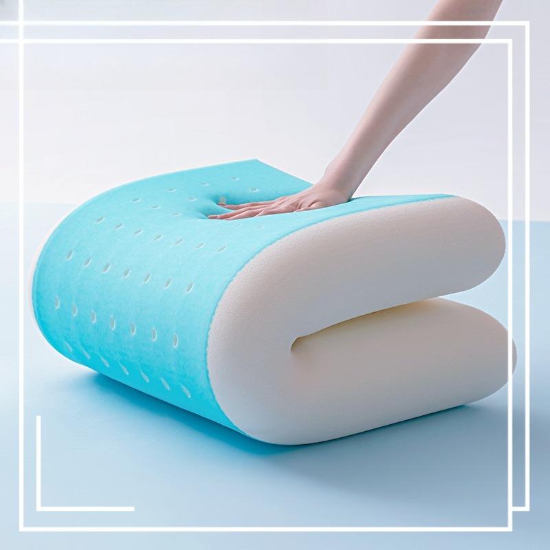1pcs Gel Memory Foam Pillow with Slow Rebound & Cooling Effect Orthopedic Neck Support Pillow for Sleeping Ergonomic Design