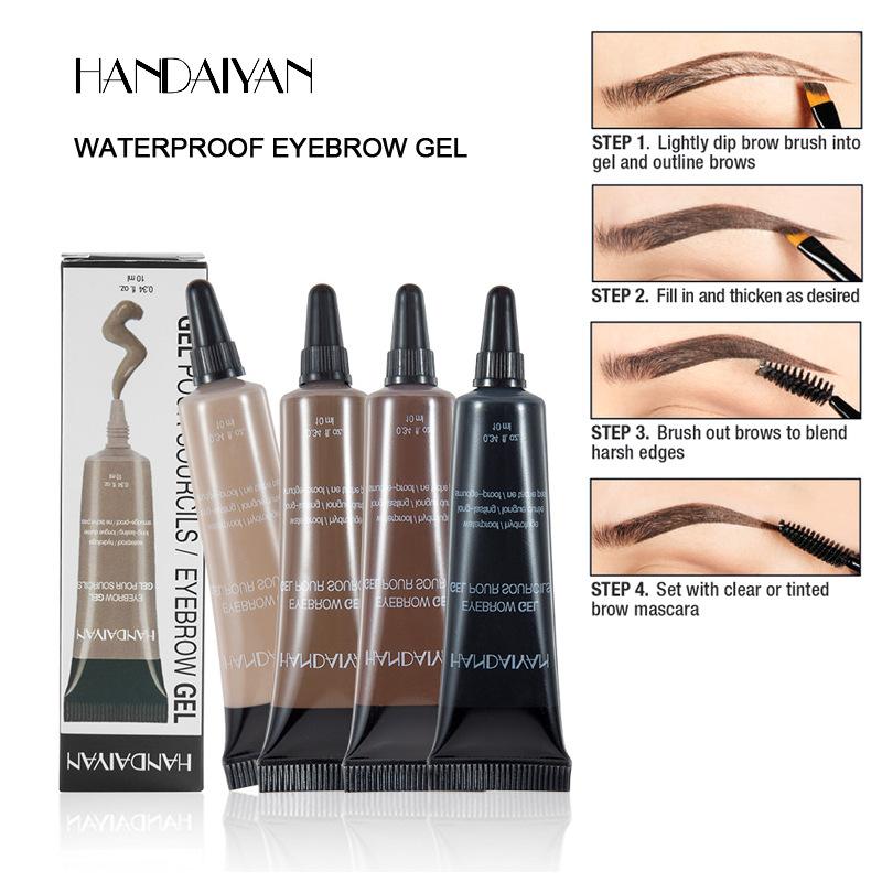 GEL Eyebrow Gel Waterproof Non-Smudge Defining Liquid Eyebrow Tint