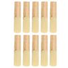 10PCS Saxophone Reeds with Protection Cover Alto Bamboo Musical Instrument Replacement