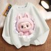 Spring and Autumn Boys' and Girls' Fashionable Round-neck Hoodie, Children's Long-sleeved Loose Hoodie Jacket