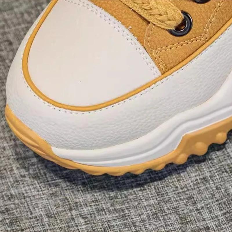 New Women Sneakers Fashion Platform Women's Boots Non-Slip High-top Casual Shoes Designer High Quality Comfort Women Ankle Boots