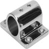Square Base Bracket Marine Tube Seat Yacht Railing Hardware Accessories 316 Stainless Steel Deck Railing Handrail