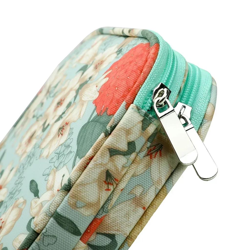 Scissors Sewing Organizer Knitting Bag Storage Boxs Oxford Crochet Bag Zipper Accessories Ruler Knit Arts Crafts Homes Garden