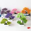 Artificial Pot Plant Garden Props Decor Simulated Lifelike Fake Bonsai