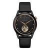 Automatic Modern Black Gold Sapphire Heart Dial Leather Watch 98A322
