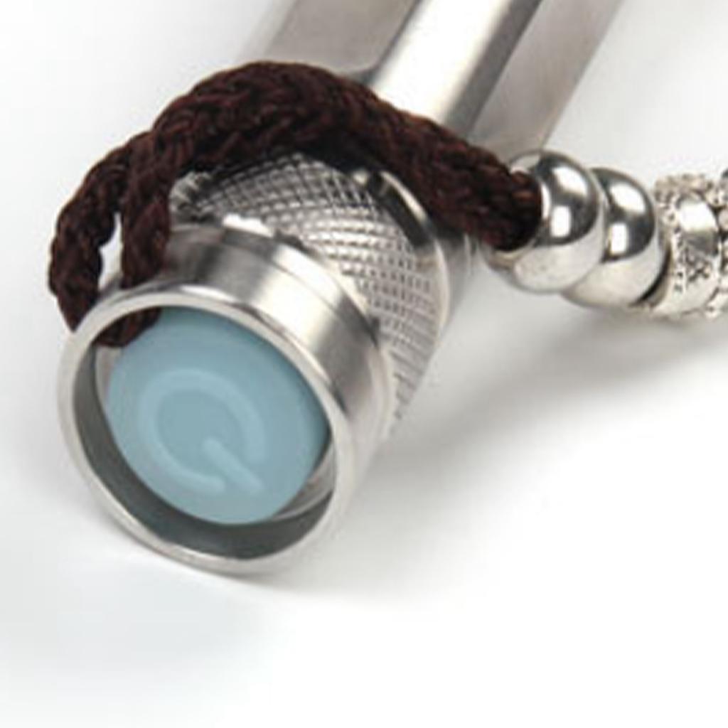 Jade Flashlight Torch Stainless Steel 3 Light Sources Super Bright Jade Appraisal Light Detector