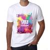 Men’s Graphic T-Shirt Love Music Festival White