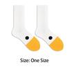 Soft Goose Duck Printed Socks Breathable Mid Tube Sock Funny Warm Socks  Women Men Universal