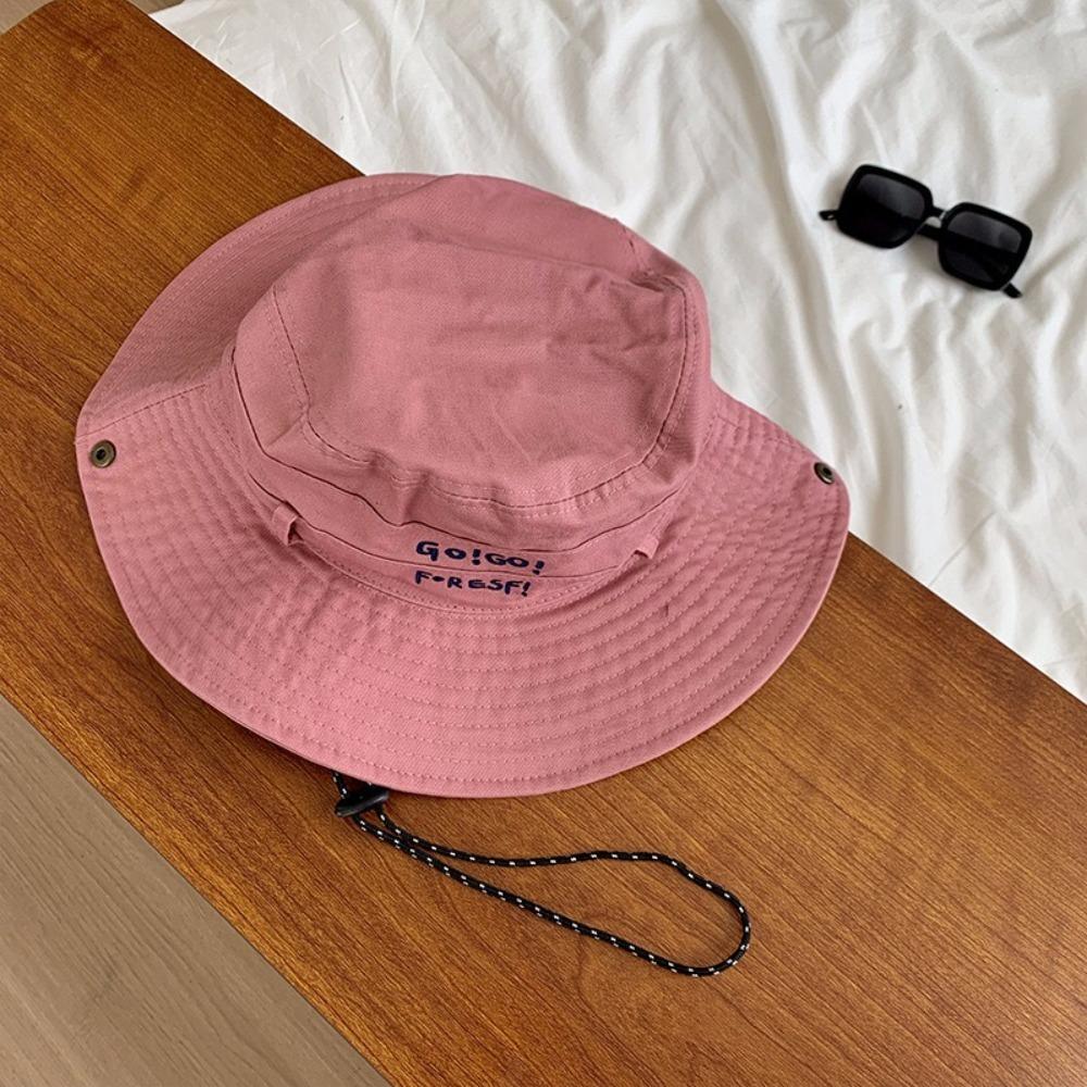 Trendy Fishing Cap Anti-UV Sunscreen Hat New Bucket Hat Gift