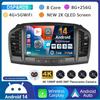 Android 14 Carplay Auto WIFI+4G Car Radio For Buick Regal 2009-2013 / Opel Insignia 2008-2012 GPS Multimedia Player Stereo DSP