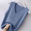 Summer Women's Large Size Sleeveless Ice Silk Camisole Loose V-neck Short Bottoming Shirt Top Vest