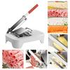 Multifunctional Vegetable Cutter Slicer Meat Slicer Manual Cutter Meat Chopper for Frozen Food Beef Meat Vegetables