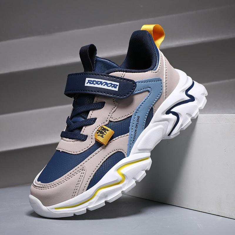 New Mesh Medium and Older Children's Sports Shoes, Light Primary School Children's Running Spring Boys' Soft-soled Breathable Shoes